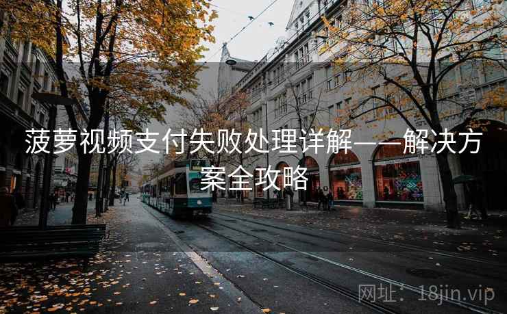 菠萝视频支付失败处理详解——解决方案全攻略