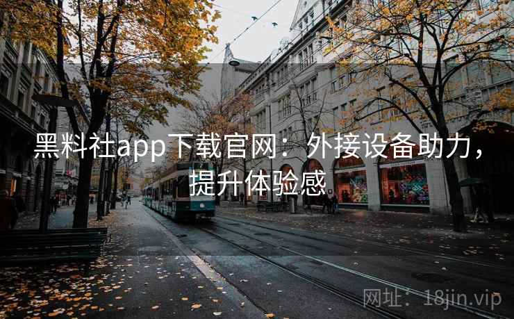 黑料社app下载官网：外接设备助力，提升体验感
